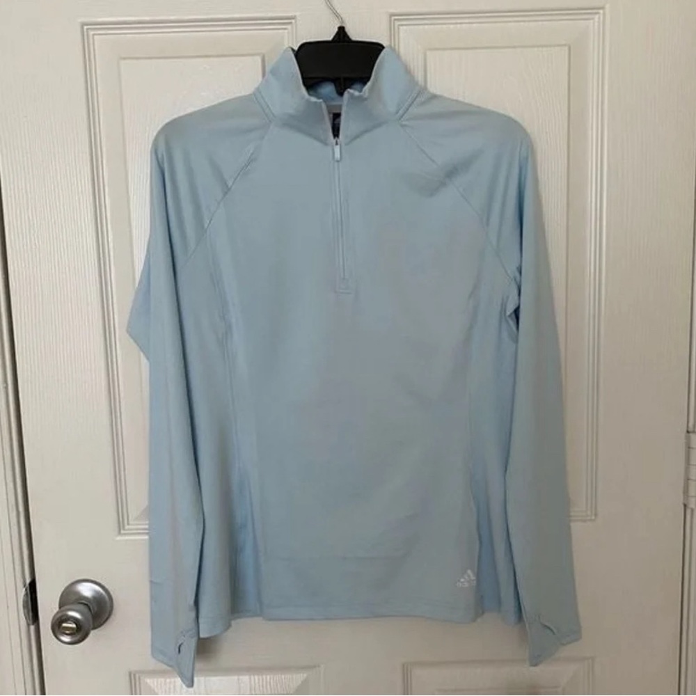 Adidas Golf Long Sleeve Quarter-Zip Pullover